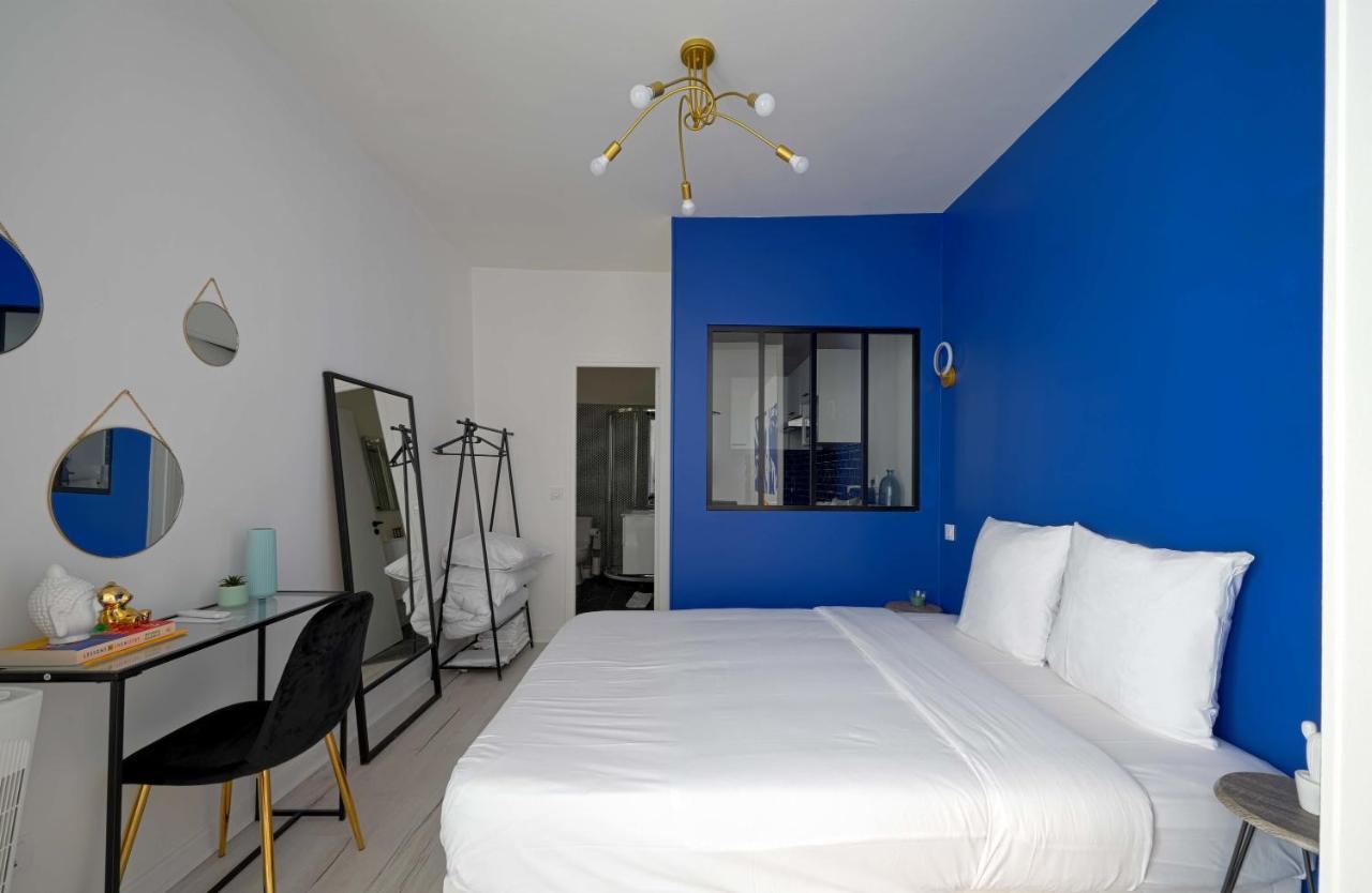 Modern Large Studio Apartment For 3 Paris Exterior foto